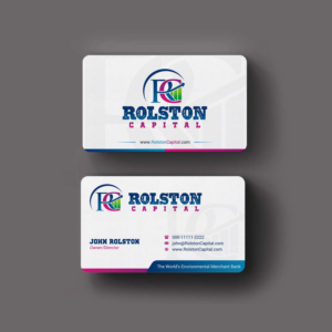 Business Card Design by INDIAN_Ashok for Viridi capital  | Design: #27538552