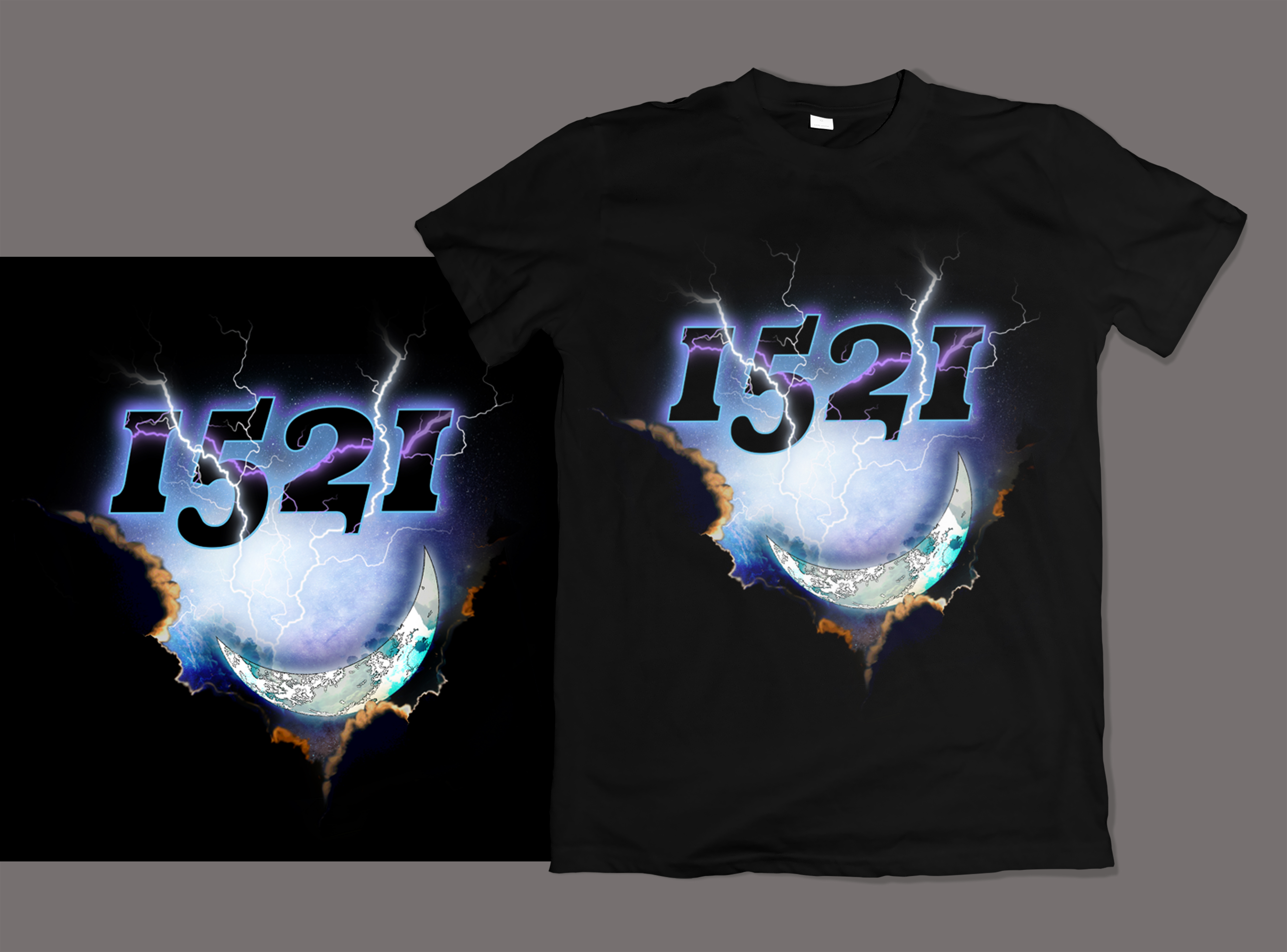 T-Shirt-Design von Graphic Storm für 1521 clothing  | Design #27531983