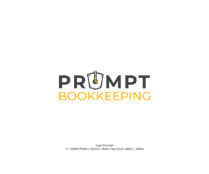 Logo Design by BAPS for Prompt Bookkeeping | Design #27533301