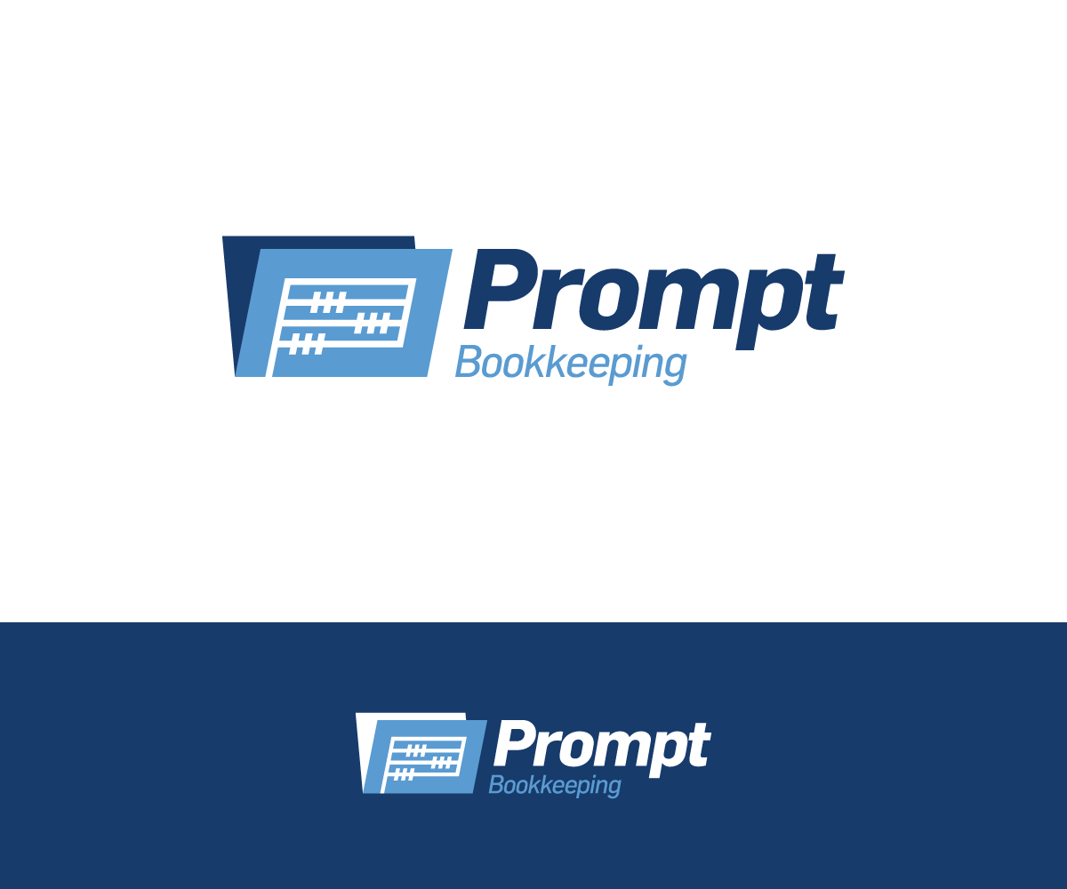 Logo Design by Tishert for Prompt Bookkeeping | Design #27535304