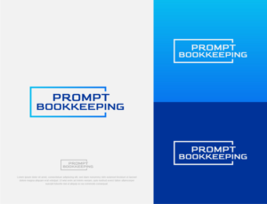 Logo Design by Mime Artworks for Prompt Bookkeeping | Design: #27570797