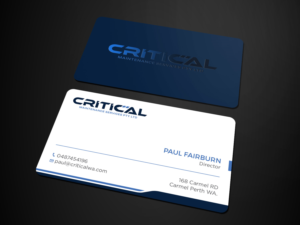 Business Card Design by RENEXIT for this project | Design: #27538168