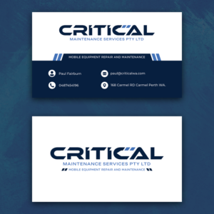 Business Card Design by tejas.hapani for this project | Design #27539106