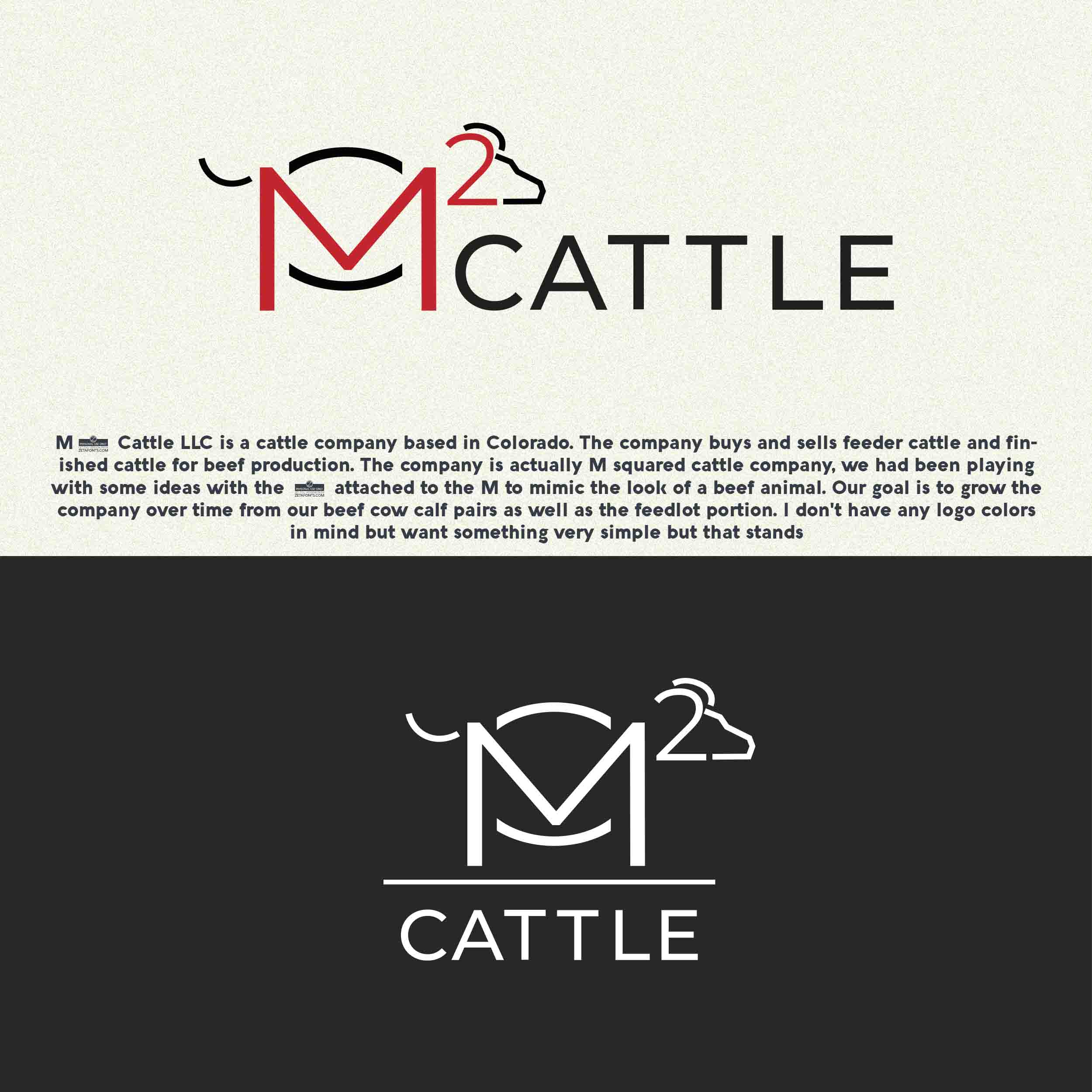 Logo-Design von ILLUSTRATOR PRO für M2 Cattle LLC | Design #27535027
