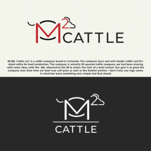 Logo-Design von ILLUSTRATOR PRO für M2 Cattle LLC | Design: #27535027