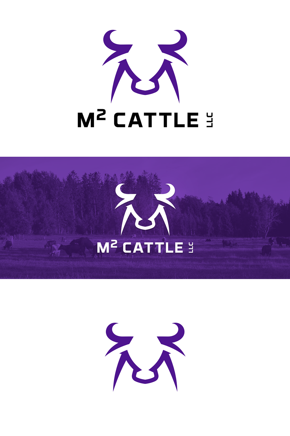 Logo Design by D.an for M2 Cattle LLC | Design #27546384