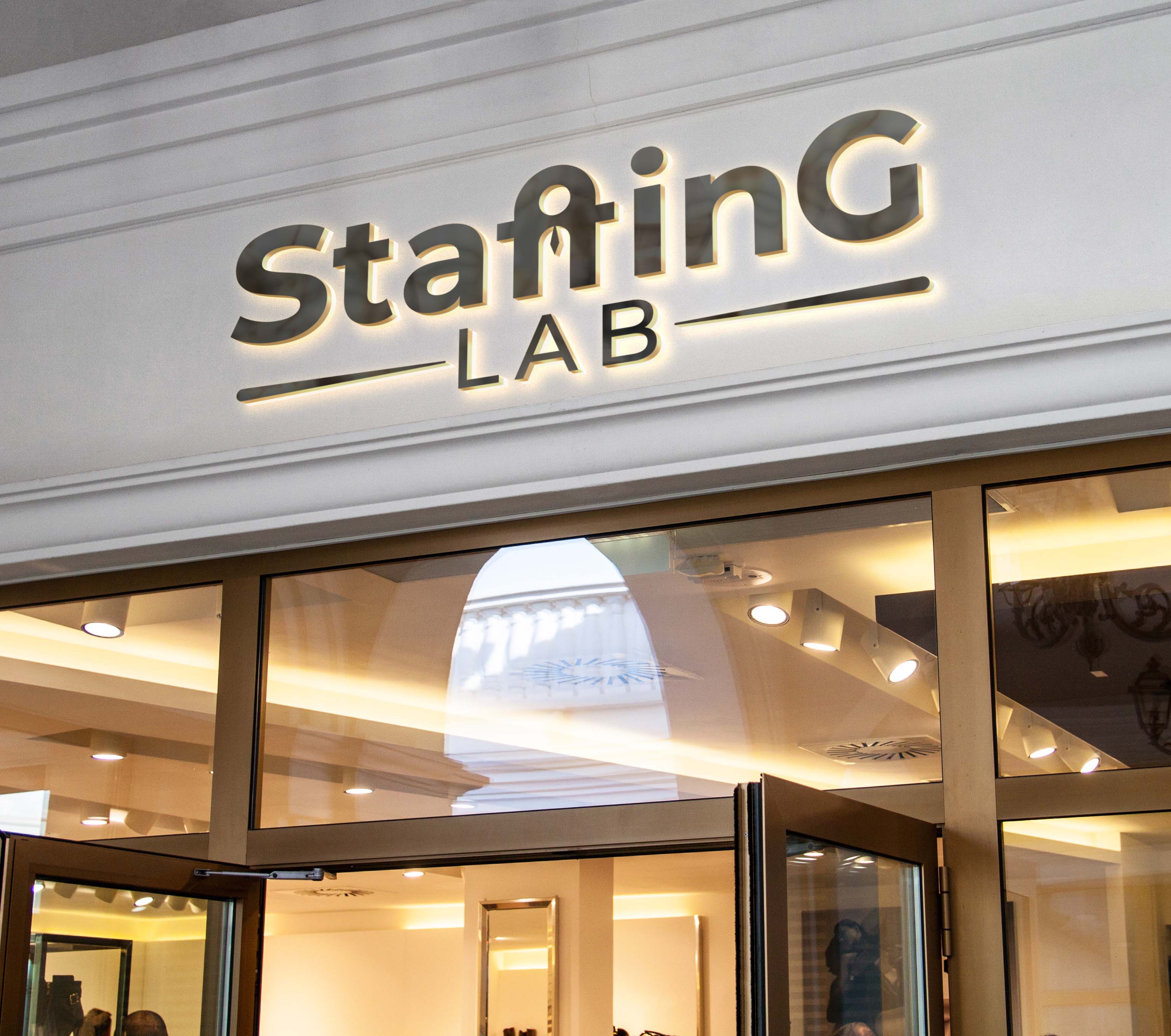 Logo Design by ILLUSTRATOR PRO for Staffing Lab | Design #27549324