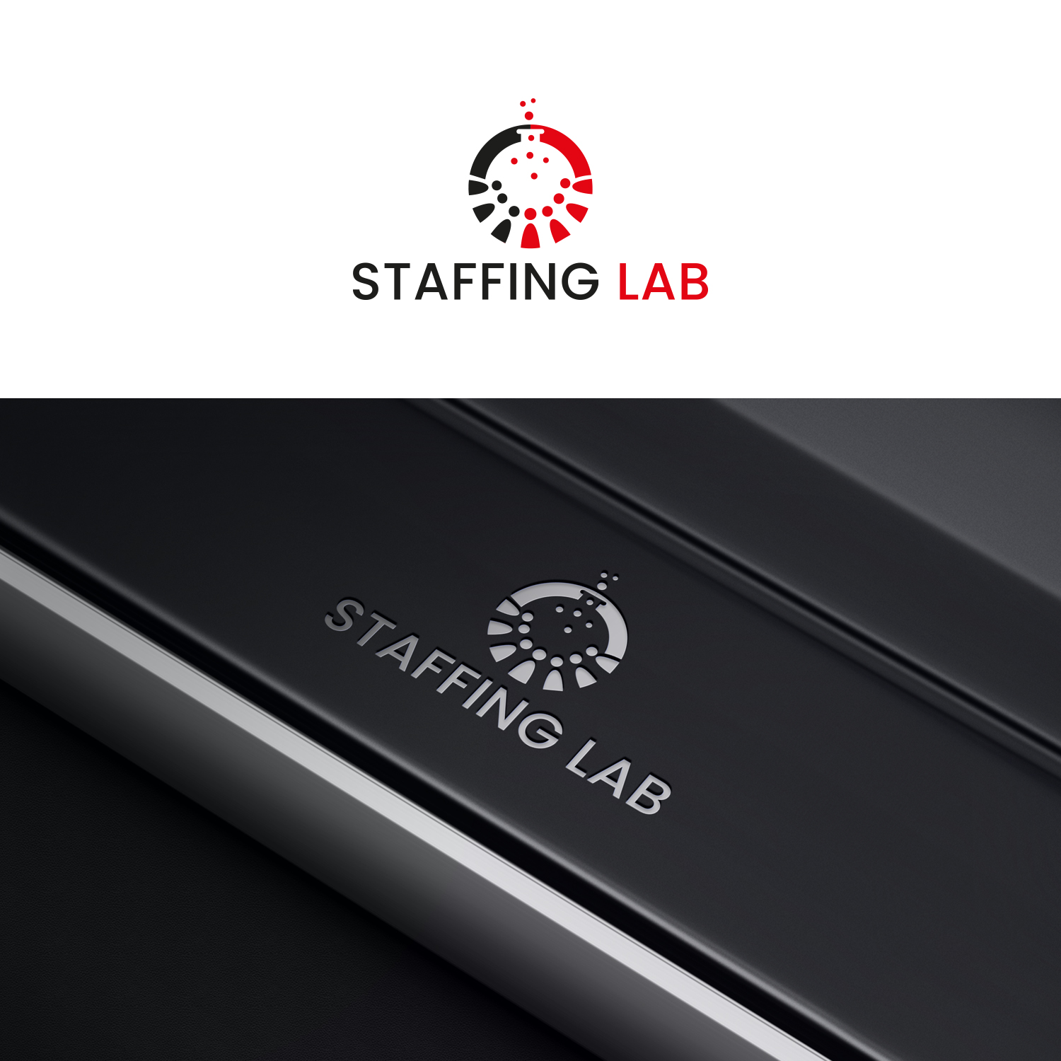 Logo Design by Maxo-Biz for Staffing Lab | Design #27543198