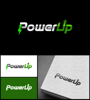 PowerUp | Diseño de Logo por Rueell Artss