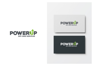 PowerUp | Design de Logo par The Marble Peach