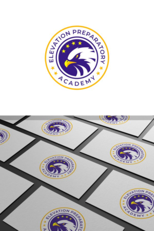 ELEVATION PREPARATORY ACADEMY OR ELEVATION PREP | Diseño de Logo por beard.art