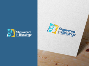 Showered in Blessings | Logo-Design von nikkiblue