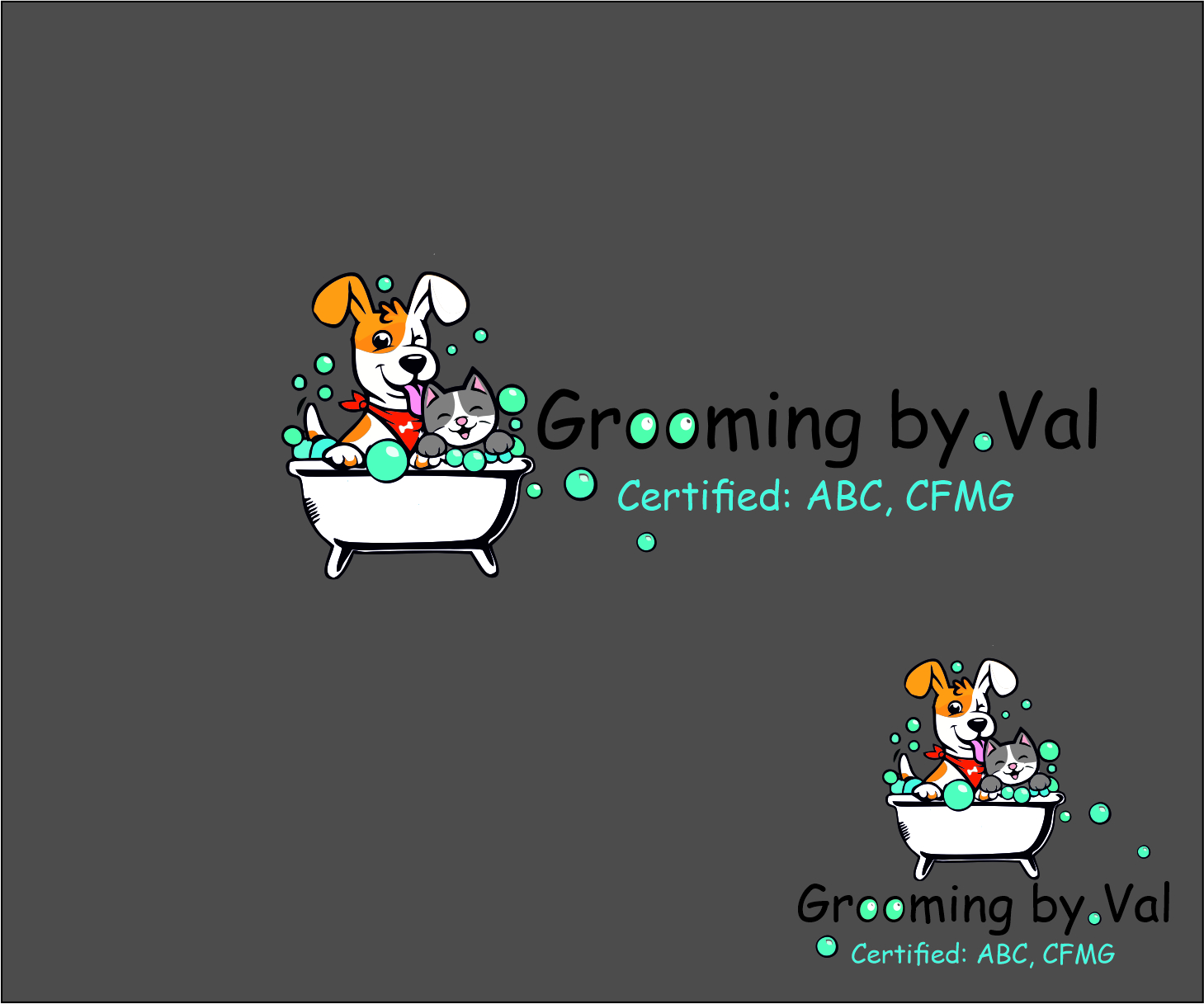 Design de Logo par DEDIU 2 pour Grooming by Val | Design #27546151