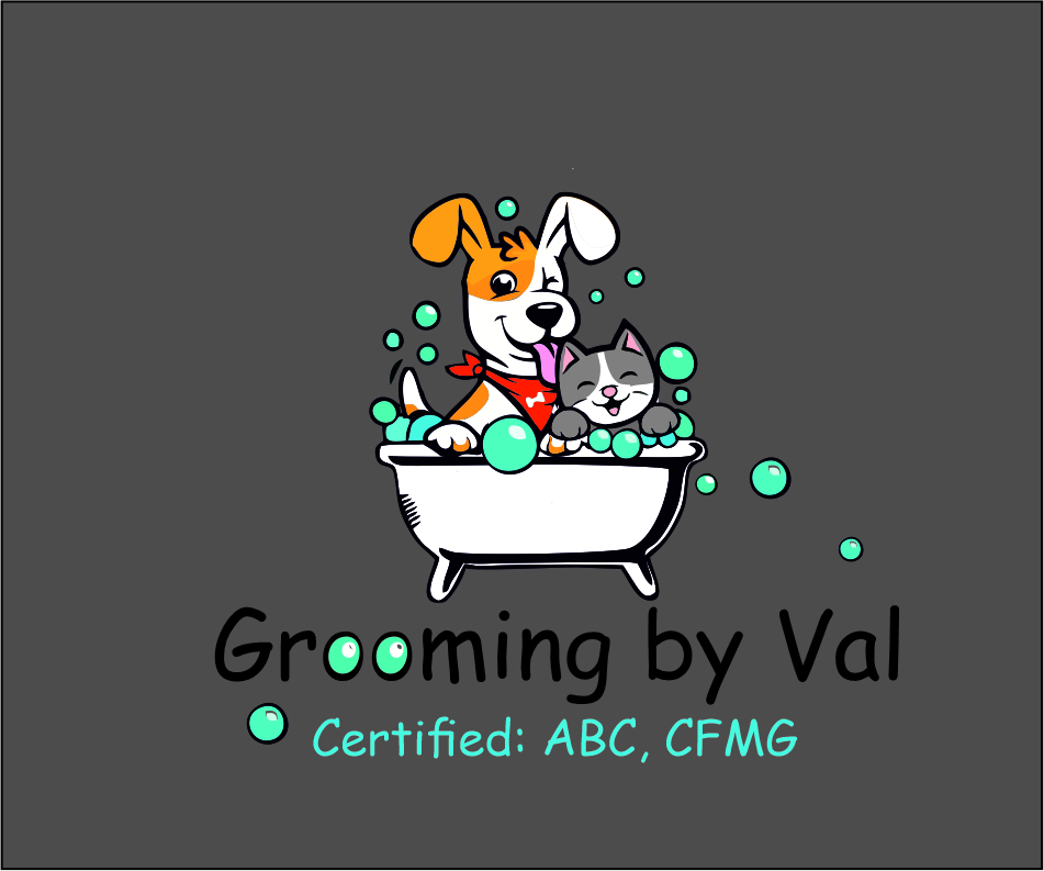 Logo Design by DEDIU 2 for Grooming by Val | Design #27570237