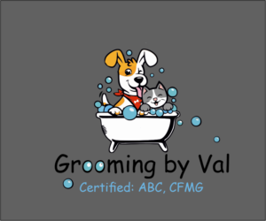 Logo Design by DEDIU 2 for Grooming by Val | Design: #27570237