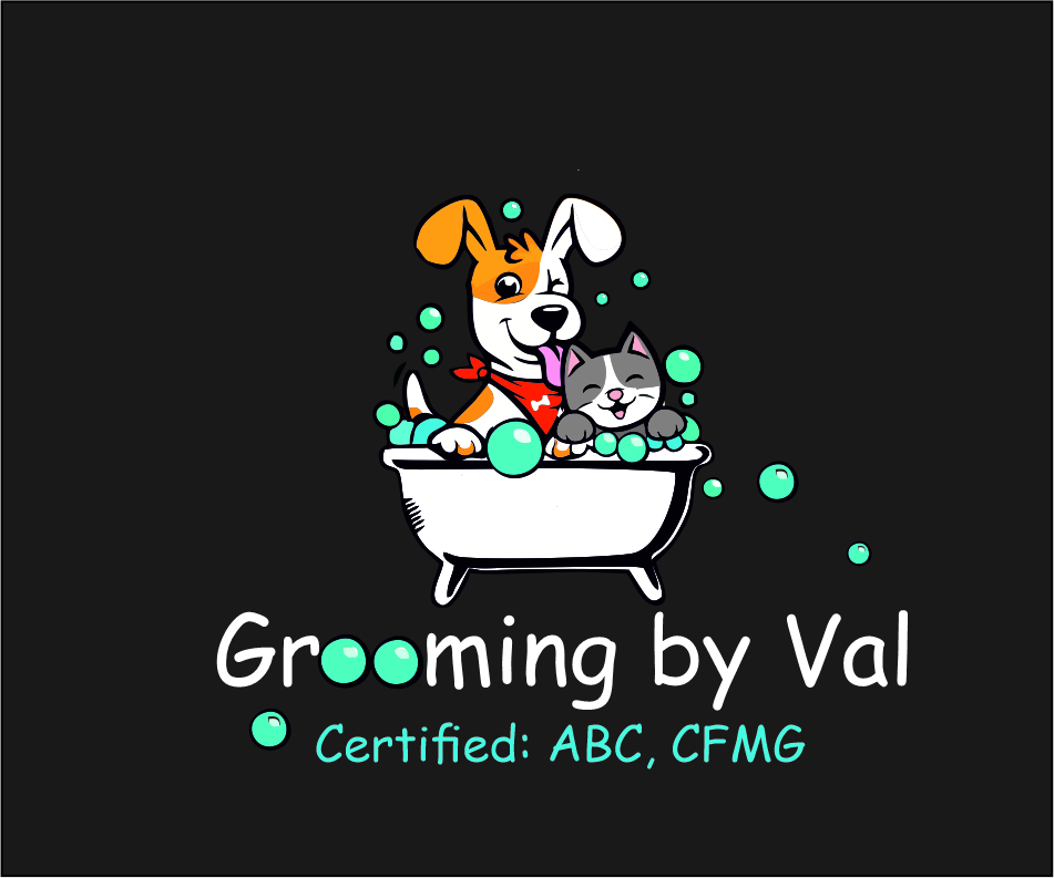 Logo Design by DEDIU 2 for Grooming by Val | Design: #27570274