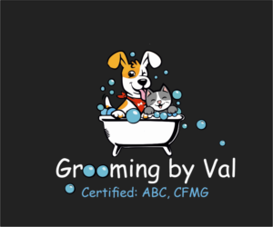 Logo Design by DEDIU 2 for Grooming by Val | Design: #27570274