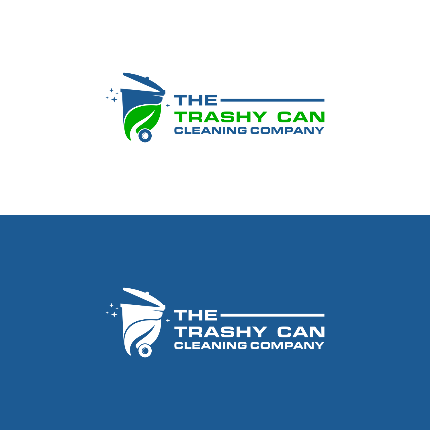 Logo Design by Dharmo_Studio for The Trashy Can Cleaning Company  | Design #27538490