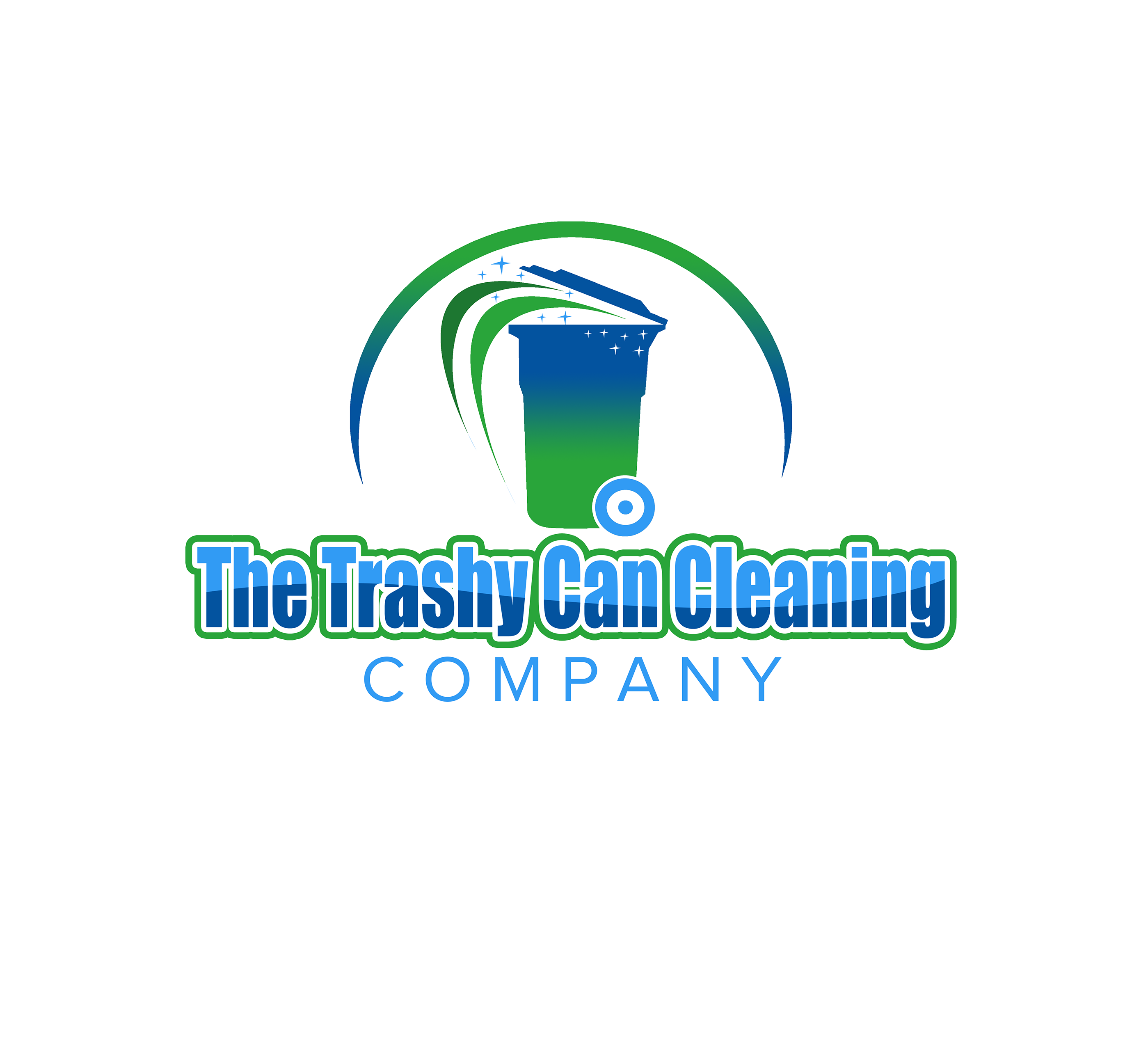 Logo Design by JKIANN08 for The Trashy Can Cleaning Company  | Design #27540716