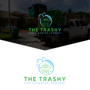 Diseño de Logo por Deziners Zone para The Trashy Can Cleaning Company  | Diseño: #27537314