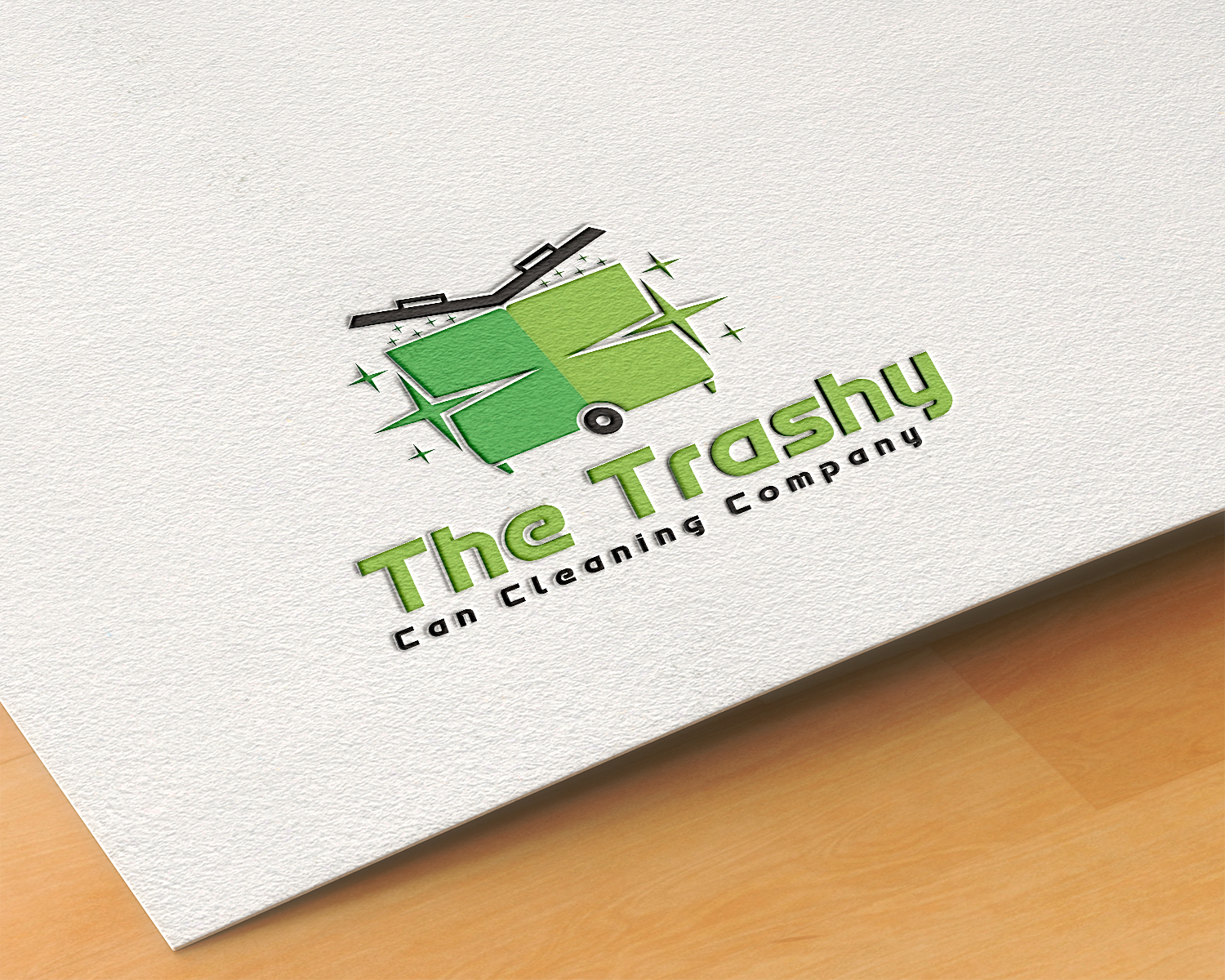 Logo Design by Deziners Zone for The Trashy Can Cleaning Company  | Design #27537318