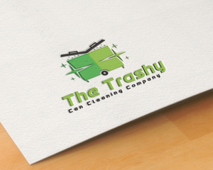 Diseño de Logo por Deziners Zone para The Trashy Can Cleaning Company  | Diseño: #27537318