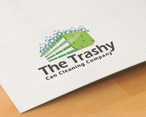 Diseño de Logo por Deziners Zone para The Trashy Can Cleaning Company  | Diseño: #27537320