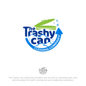 Logo Design by AyoebRoa for The Trashy Can Cleaning Company  | Design: #27545889