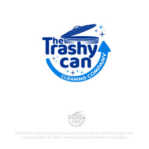 Logo Design by AyoebRoa for The Trashy Can Cleaning Company  | Design: #27545906