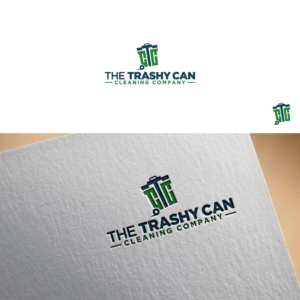 Diseño de Logo por Trident para The Trashy Can Cleaning Company  | Diseño: #27544195