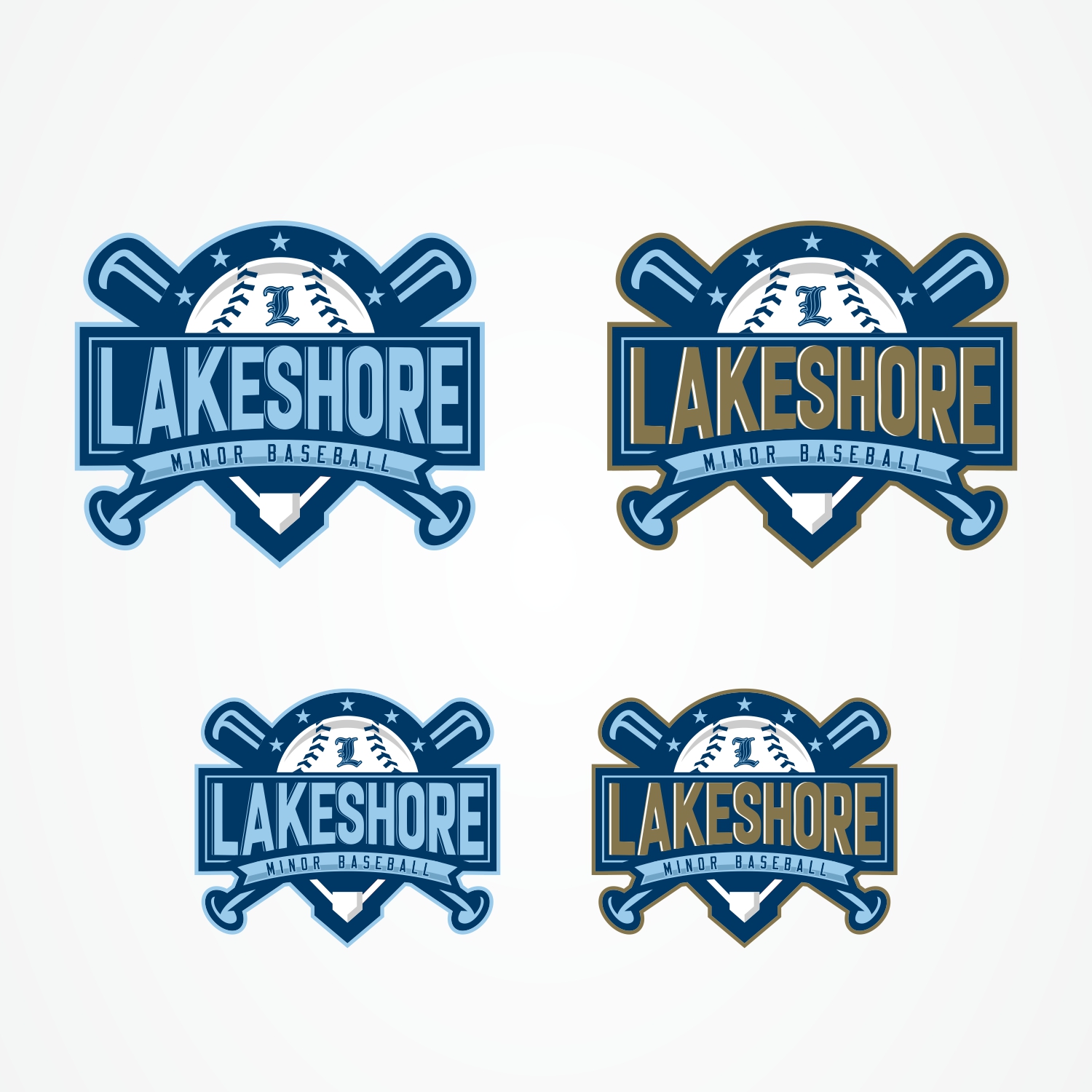 Logo Design by B8 for Belle River Minor Baseball Association | Design #27539260