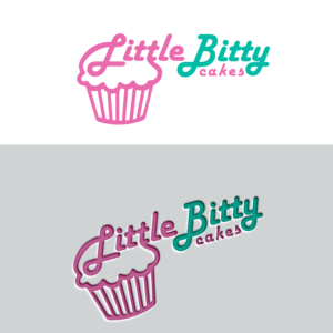 Little Bitty Cakes | Logo Design by Md Sakhawat Hosssain