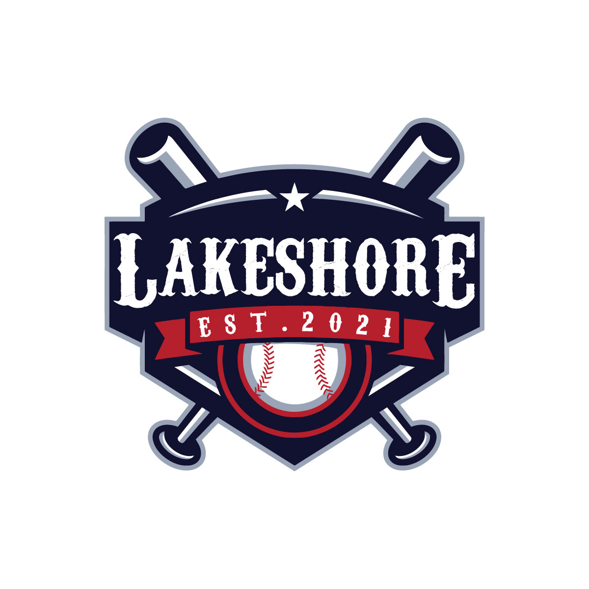 Logo Design by Miller.. for Belle River Minor Baseball Association | Design #27547712
