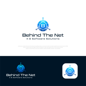 Behind The Net - It & Software Solutions | Logo-Design von sushsharma99