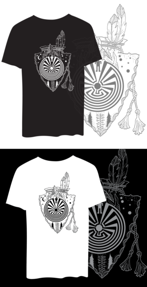 T-shirt Design by dskyvbc