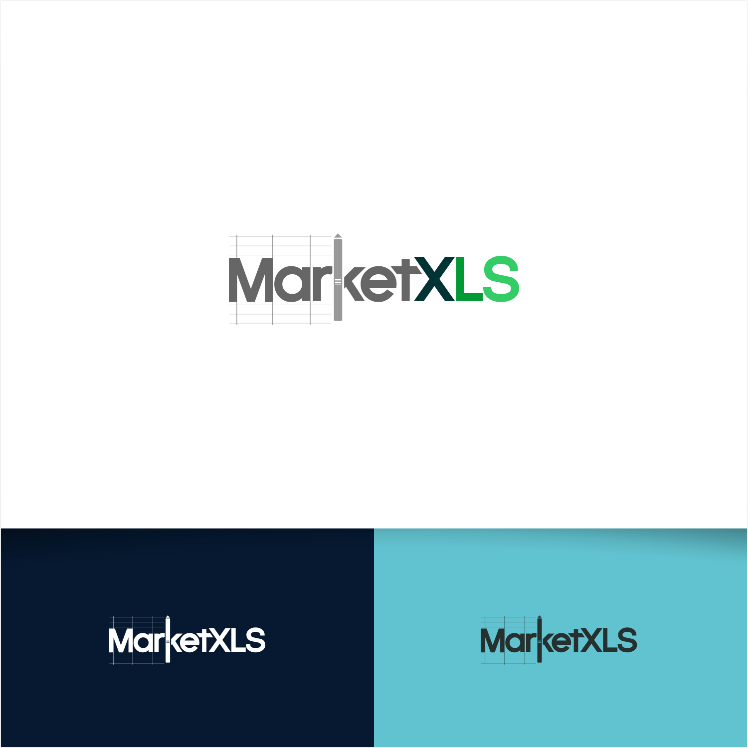 Logo Design by Arham Hidayat for MarketXLS | Design #27554765