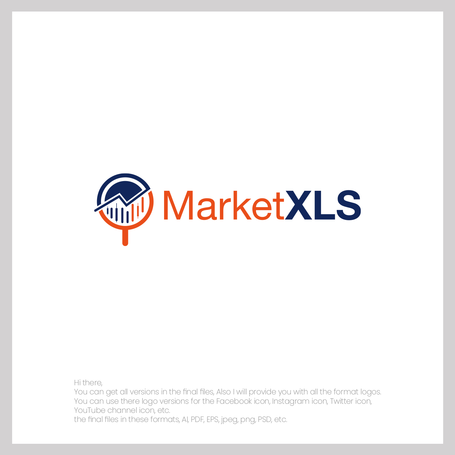 Logo-Design von MG.graphics für MarketXLS | Design #27545367