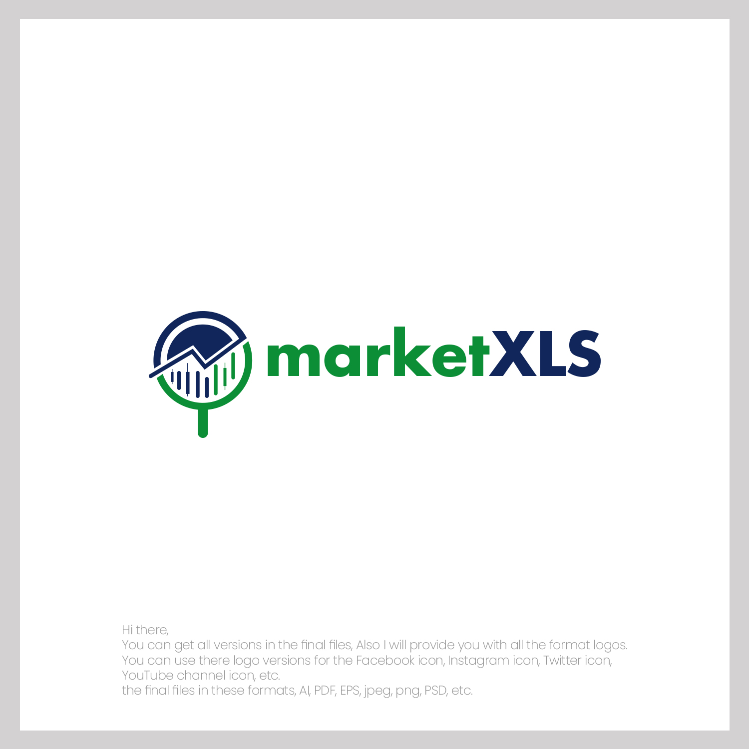 Logo-Design von MG.graphics für MarketXLS | Design #27545370