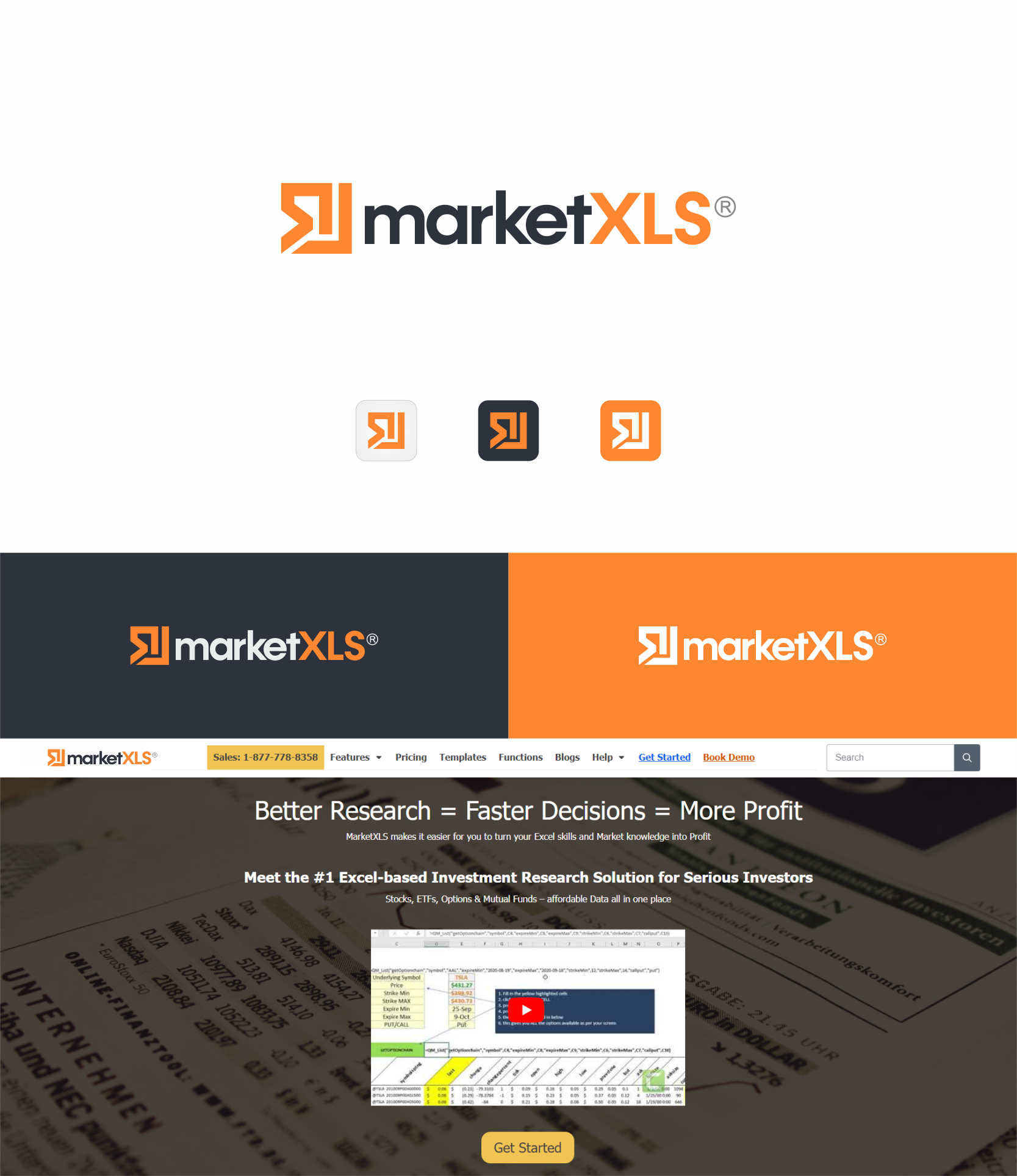 Logo Design by Sibyle for MarketXLS | Design #27541432