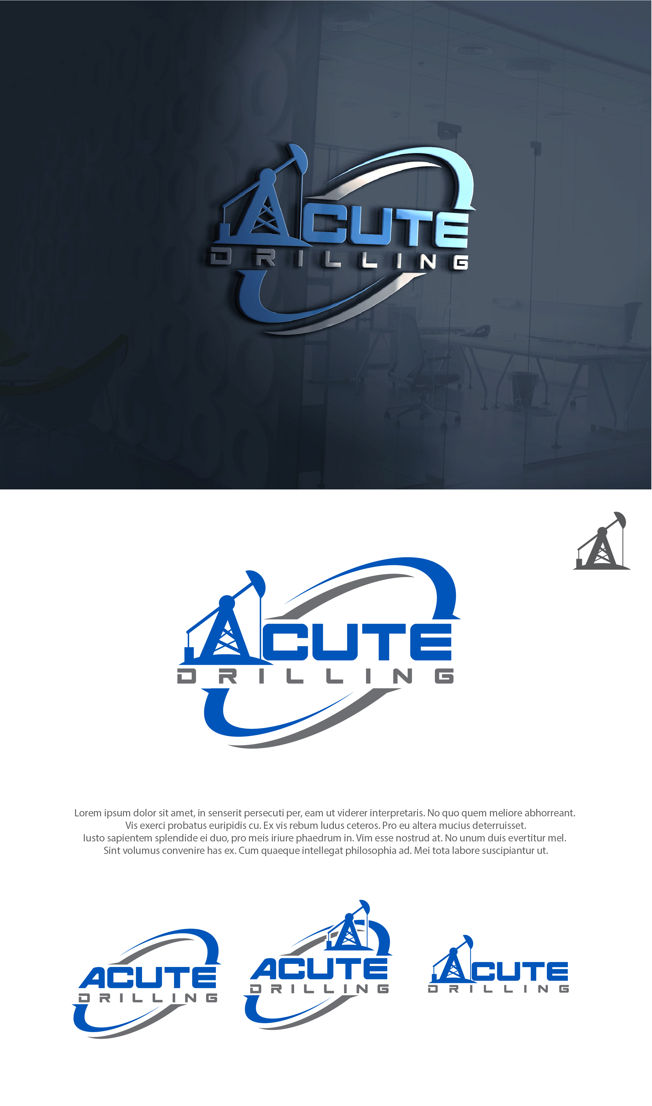 Logo Design by farady for Akute Drilling  | Design #27549894