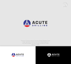 Logo Design by Kejo87 for Akute Drilling  | Design: #27550373