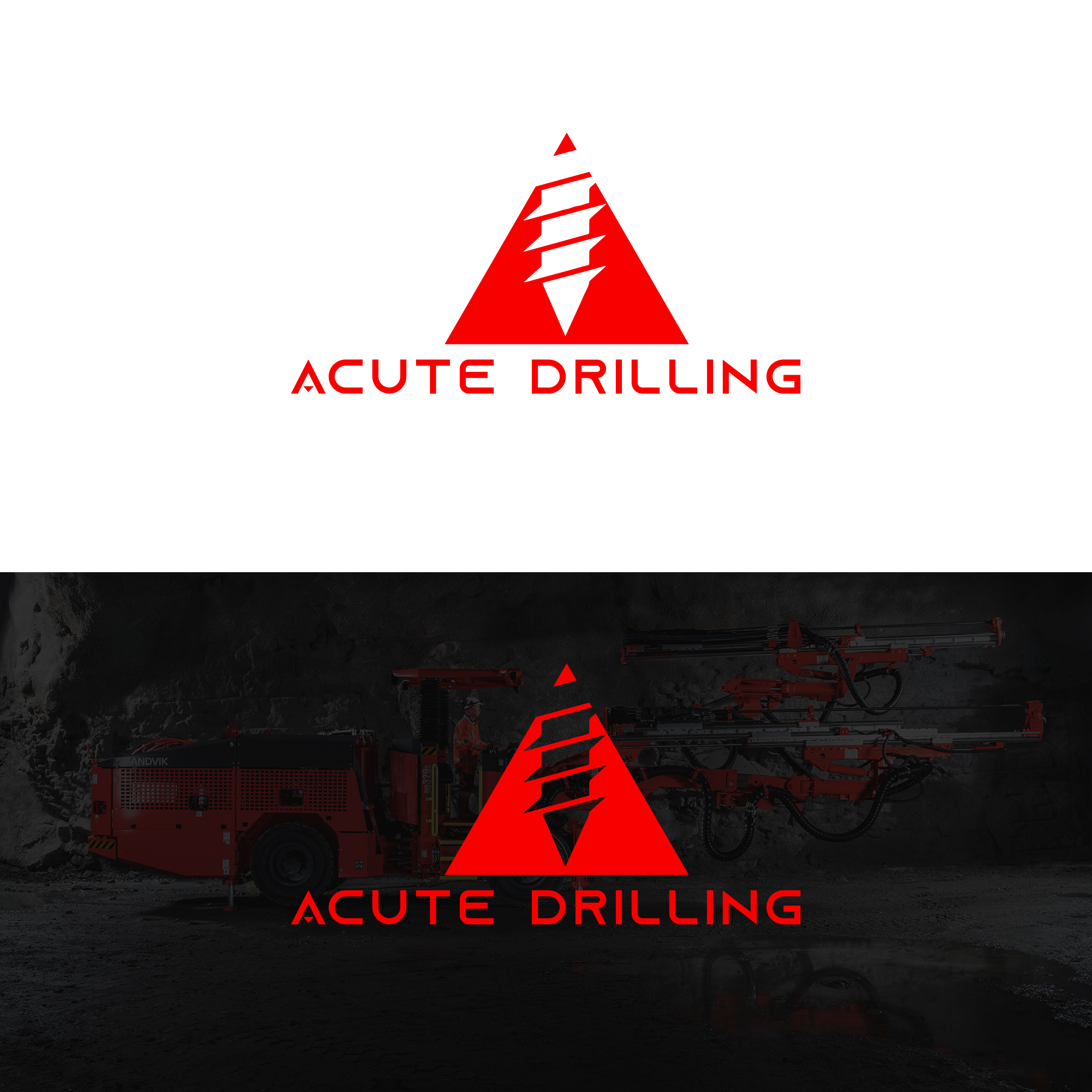 Logo Design by CreativeGwen™ for Akute Drilling  | Design #27553753