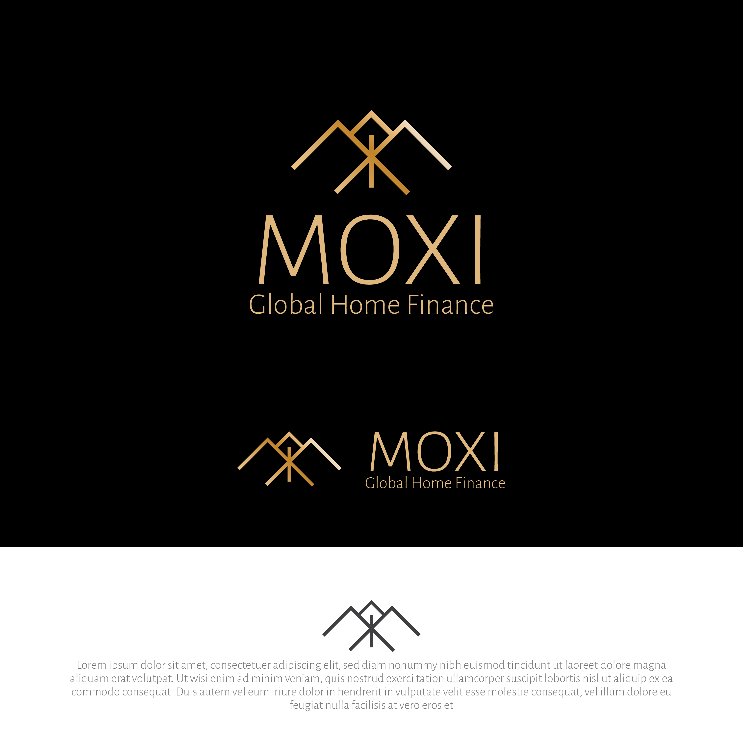 Logo Design by Zhor Signatures for Global Mortgage | Design #27545384