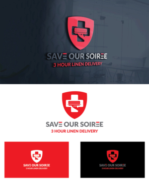 Save Our Soiree 3 hour Linen Delivery | Diseño de Logo por Isnah Logo