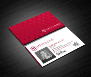 Business Card Design by Creations Box 2015 for Sabrina James Real Estate | Design: #27544009