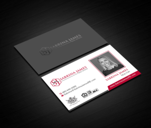 Business Card Design by Creations Box 2015 for Sabrina James Real Estate | Design: #27544011