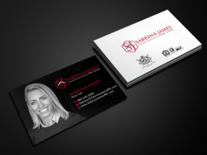 Business Card Design by Creations Box 2015 for Sabrina James Real Estate | Design: #27544020