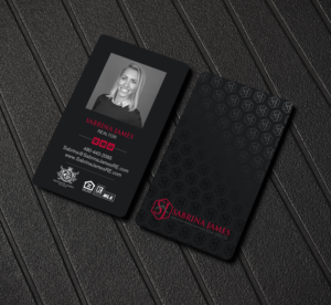 Business Card Design by Creations Box 2015 for Sabrina James Real Estate | Design #27544026