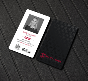 Business Card Design by Creations Box 2015 for Sabrina James Real Estate | Design: #27544027