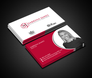 Business Card Design by Creations Box 2015 for Sabrina James Real Estate | Design: #27544029